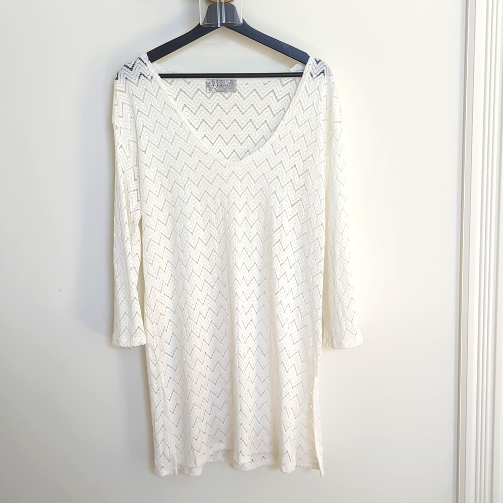 J VALDI 70s style White Dress